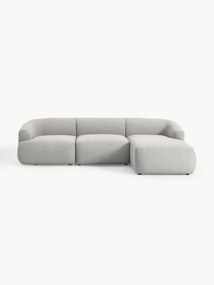 Bouclé Modular Corner Sofa Sofia (3-seater)