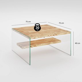 Conjunto de Mobiliário de Sala de Estar Niagara – Carvalho – TV Stand