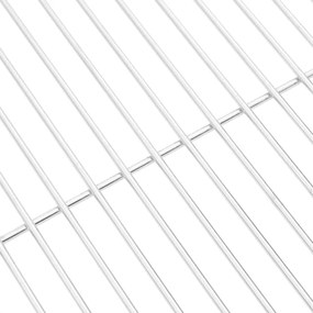 Grelha para churrasco redonda Ø50 cm aço inoxidável 304