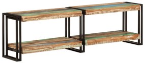 vidaXL Móvel de TV 140x30x40 cm madeira recuperada maciça