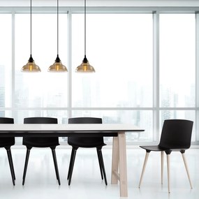 Chandelier Dilberay – Preto – 72 x 72 cm