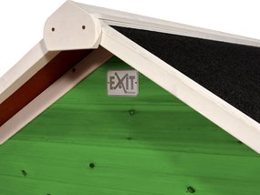 Casa de brincar infantil exterior para crianças Loft 150 em madeira - Verde