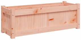 Vaso/floreira de jardim 90x31x31 cm madeira de douglas maciça
