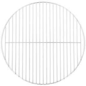 Grelha para churrasco redonda Ø44,5 cm aço inoxidável 304