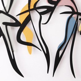 Acessório Decorativo de Parede Dance M – Multicolor – 97 x 56,5 cm