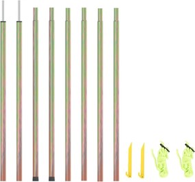 vidaXL Postes para para-sol estilo vela 2 pcs 250 cm aço galvanizado