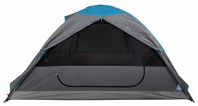 Tenda de campismo cúpula para 2 pessoas impermeável azul