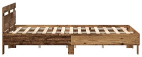 Estrado de Cama de Madeira Madeira Recuperada 150 x 200 cm