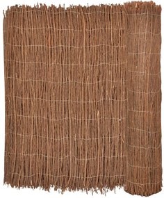 vidaXL Cerca de galhos de madeira 400 x 100 cm