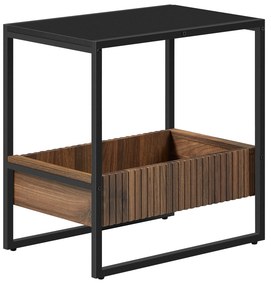 Mesa de apoio para sala com linha moderna | VASAGLE | 35 x 55 x 55 cm | LET820B43.
