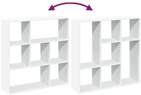 Estante divisória 102x29x103,5 cm derivados de madeira branco
