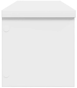 Racks de cozinha empilhável 2 pcs branco 50x15x16 cm