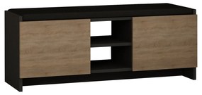 Sapateira Zulla – Antracite e Carvalho – 110x43x37 cm