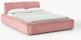 Cama estofada com arrumação Melva
