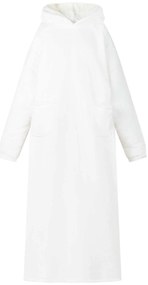 vidaXL Sweatshirt manta Branco M Fleece e Flanela