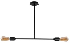 Chandelier Flower – Preto – 65 x 12 cm