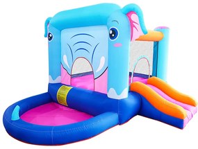 Castelo insuflável para crianças Dumbo Multicolorido (inclui ventilador)