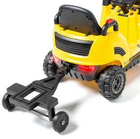 EMPILHADOR ELÉTRICO INFANTIL 12V AMARELO