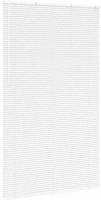 Persiana de Janela com cortinas Outros Manual Branco 80 x 130 cm Alumí