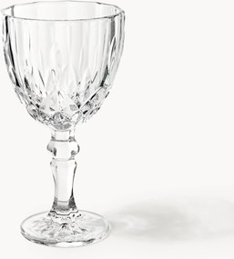 Copos de vinho com padrão em relevo George, conjunto de 4