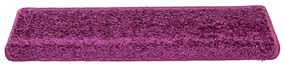 Tapetes de escadas 30 pcs 65x21x4 cm violeta