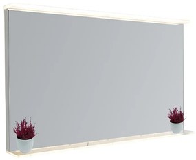 Espelho de banheiro moderno 60x100cM LED dimmer de toque e prateleira - MIRAL Moderno