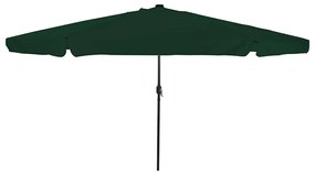 Guarda-sol vidaXL com Luzes LED Ø395x245 cm Verde
