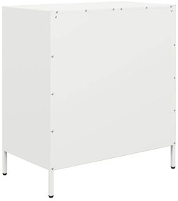 Aparador 68x39x73,5 cm aço laminado a frio branco