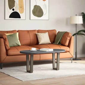 Pés para mesa de centro em formato de V, 2 peças, aço natural, 28x(42-
