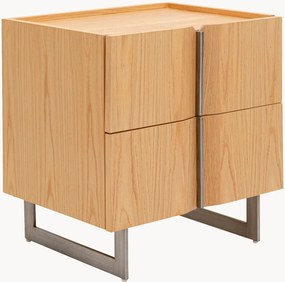Mesa de cabeceira em madeira Giulio