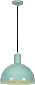 Candeeiro Chandelier Sivani – Turquesa – 30 cm x 117 cm