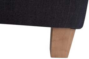 Conjunto de 2 bancos Pharao 46 x 45 x 45 cm Cinzento escuro