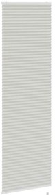Cinzento Luz Plissada Cega 65x200 cm Largura Tecido 64,4 cm
