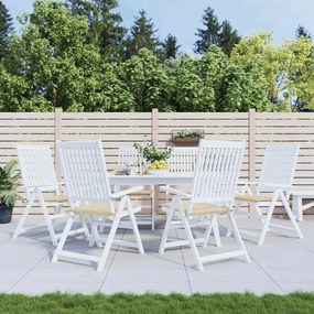 Almofadões p/ cadeiras jardim 6 pcs 40x40x4 cm oxford bege