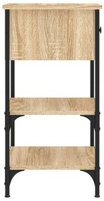 Mesa cabeceira 34x36x70 cm derivados madeira carvalho sonoma