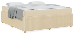 Estrutura da Cama Outros Creme 180 x 200 cm tecido