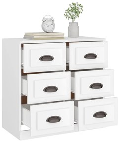 Aparador 70x35,5x67,5 cm derivados de madeira branco