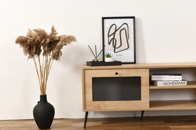 Móvel TV Wire 140 – Carvalho – 138 cm x 55 cm x 41 cm