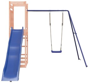 Conjunto de brincar para exterior madeira de douglas maciça