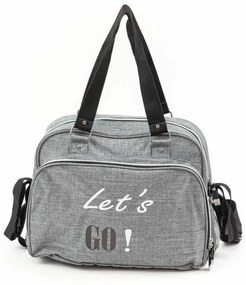 Bolsa para Troca de Fraldas Baby On Board Simply Lets'go Cinzento