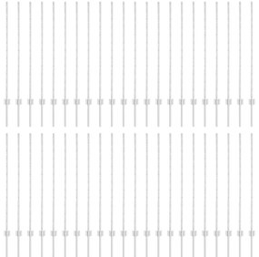 Postes de Cerca Prata 44 pcs Prateado 100 x 1.2 cm