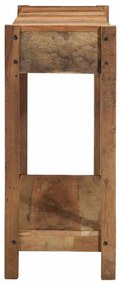 Mesa de Console 107x33x76 cm Madeira Recuperada