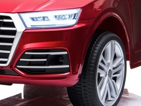 Audi Q5 12v  Carro elétrico infantil Vermelho