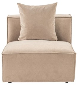 Sofá de 1 Lugar Sora – Cappuccino – 80 cm x 65 cm x 95 cm