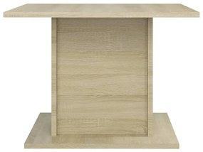 Mesa de centro 55,5x55,5x40cm derivados madeira carvalho sonoma