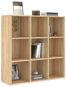 Estante 98x29x97,5 cm derivados madeira cor carvalho sonoma