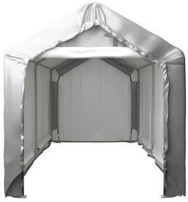 Tenda de armazenamento 180x300 cm aço cinzento