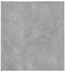 Móvel de TV com luzes LED 120x35x40 cm cinzento cimento