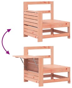 7 pcs conjunto sofás jardim madeira abeto-de-douglas