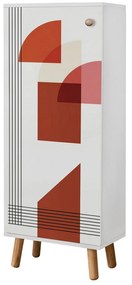 Sapateira Vegas – Branco – 50x135x38 cm